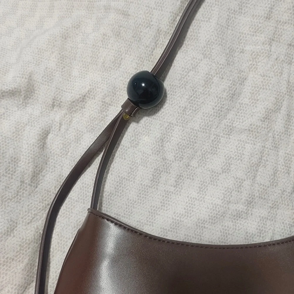 Jacquemus Chocolate Brown Shoulder Bag - Picture 6 of 8